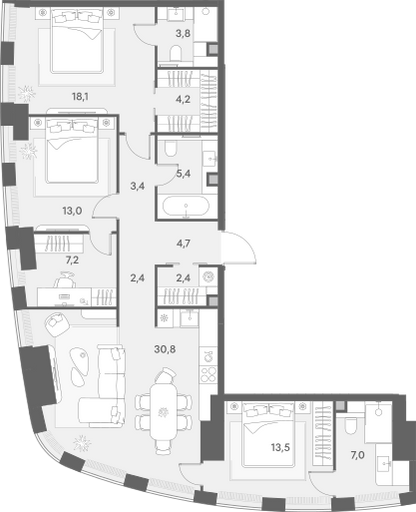 Планировка квартиры