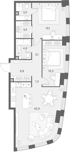 Планировка квартиры
