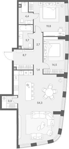 Планировка квартиры