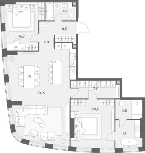 Планировка квартиры