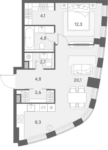 Планировка квартиры