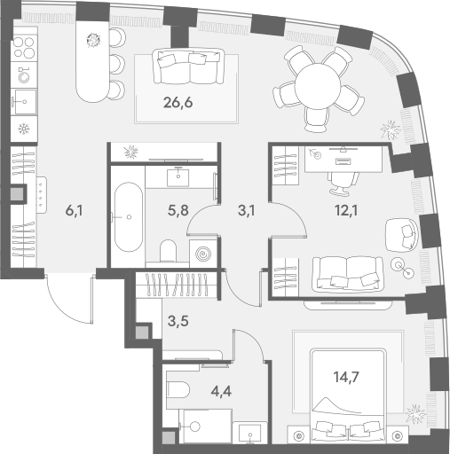 Планировка квартиры