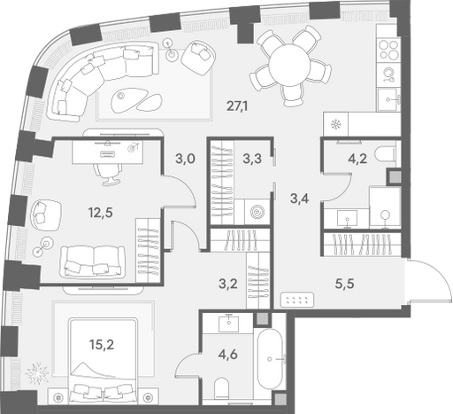 Планировка квартиры