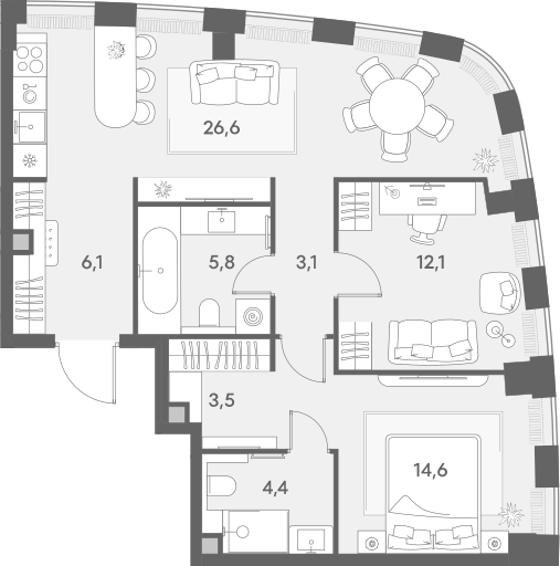 Планировка квартиры