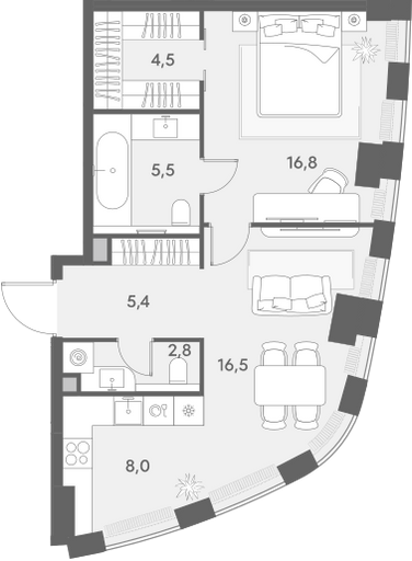 Планировка квартиры