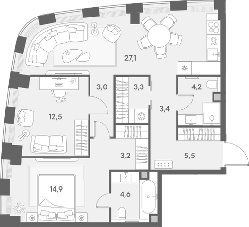 Планировка квартиры