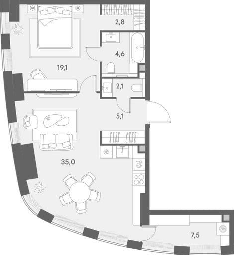 Планировка квартиры
