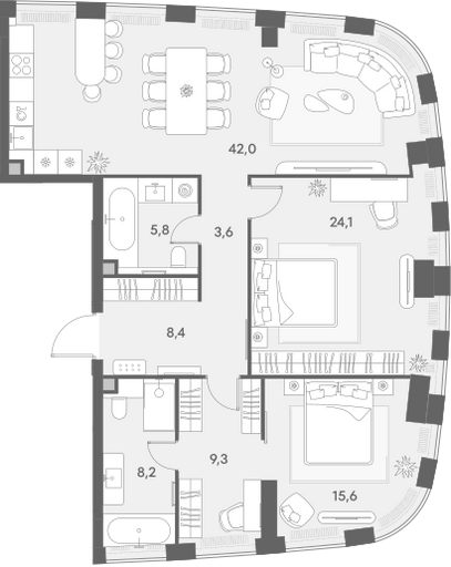 Планировка квартиры